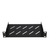 ExtraLink Shelf 1U Półka do szaf rack 10" czarna - 1484058 - zdjęcie 2